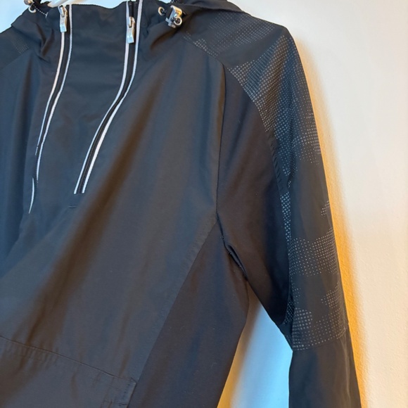Ladies Ariat Ariatex coat black small double zipper equestrian minimalist rain - Picture 2 of 7